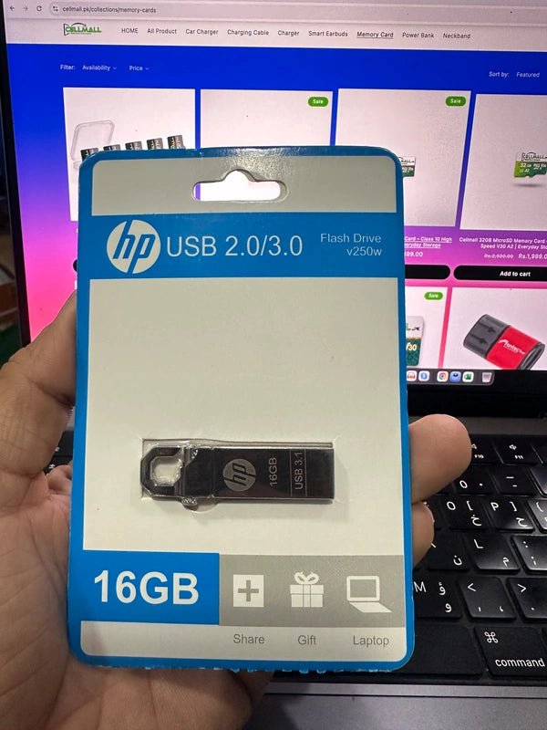 USB Flash Drive 16GB V250W – USB 2.0 & 3.0 Pen Drive