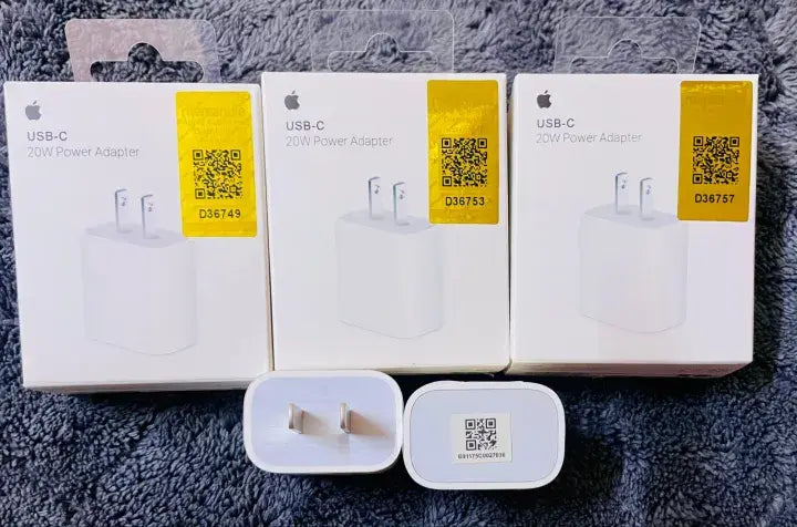 Original 20W PD iPhone Charger Adapter with NFC - Serial Verified