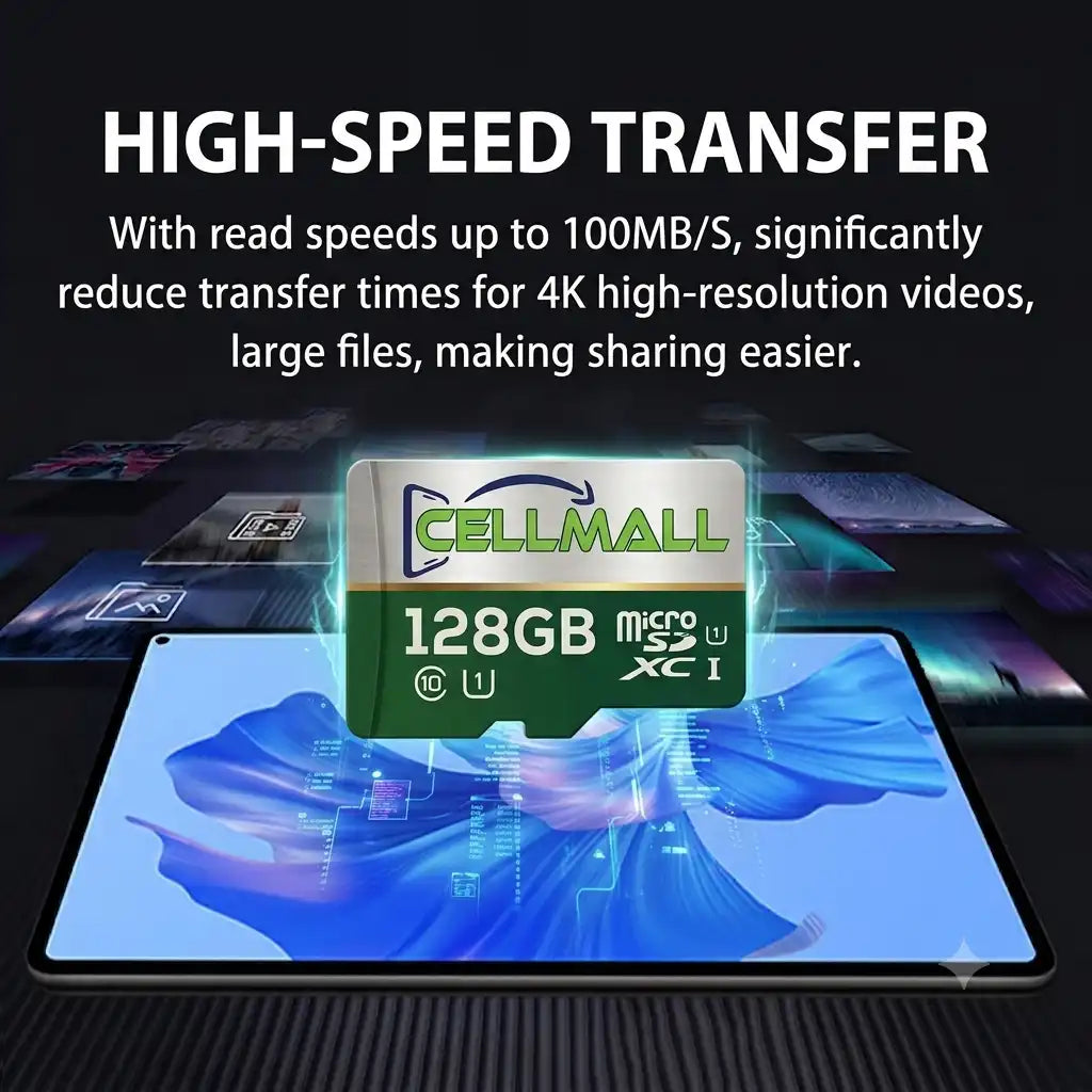 Cellmall High Speed Transfer Memory Card Mini Class 10