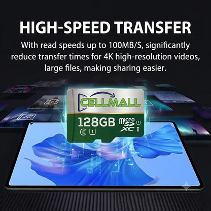 Cellmall High Speed Transfer Memory Card Mini Class 10