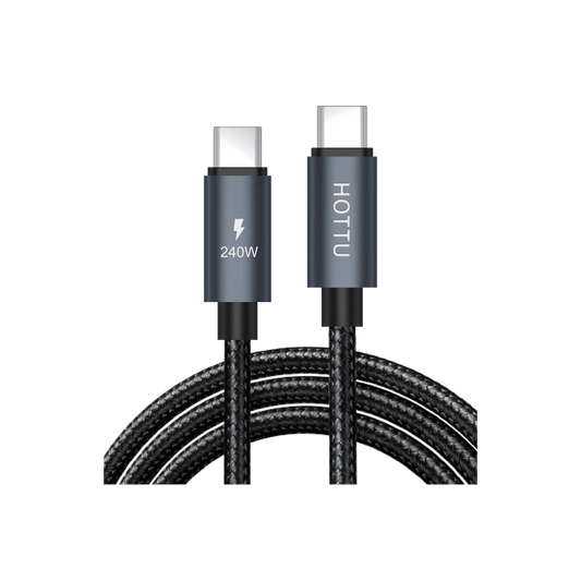 HOTTU CTC24 – 240W Super Fast Charging Cable 2.0 Meter Length – Charge with freedom &amp; flexibility