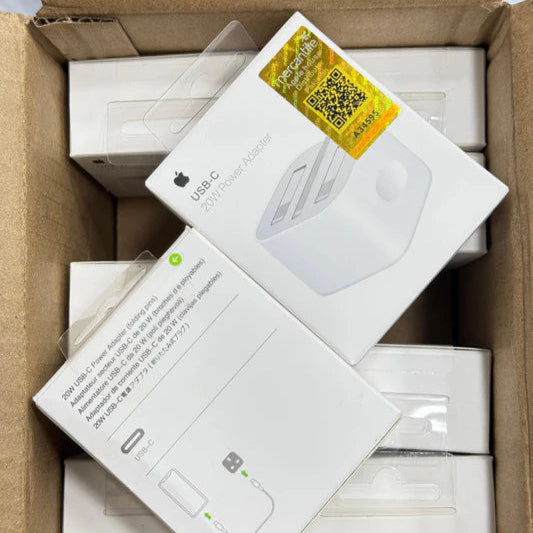 Original 20w  3pin Serial Match IDs PD Iphone  adapter  with NFC