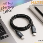 HOTTU CTC24 – 240W Super Fast Charging Cable 2.0 Meter Length – Charge with freedom & flexibility