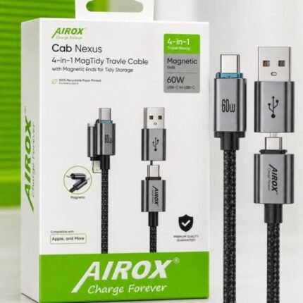 Cable Nexus 4-in-1 MagTidy Travel Cable (60W Fast Charging